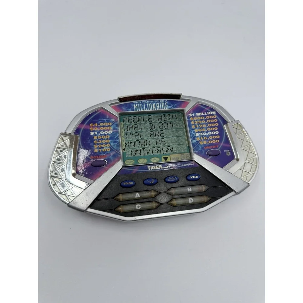 Who Wants To Be A Millionaire Hand Held Electronic Game Tiger Electronics Tested